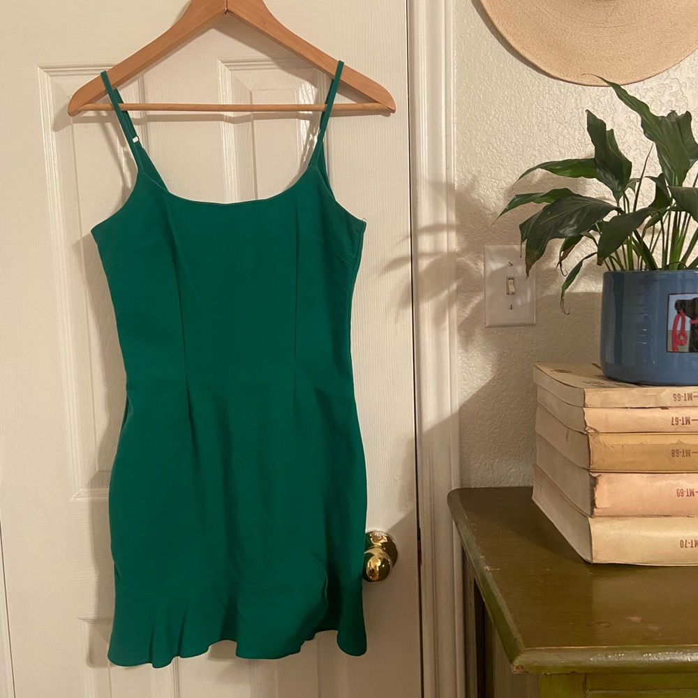 Green Mini Dress